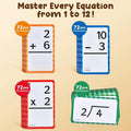 Math Flash Cards Fidget Chart Math Game Addition Subtraction Division Multiplication Cards for Kids in 3Rd 4Th 5Th 6Th Grade