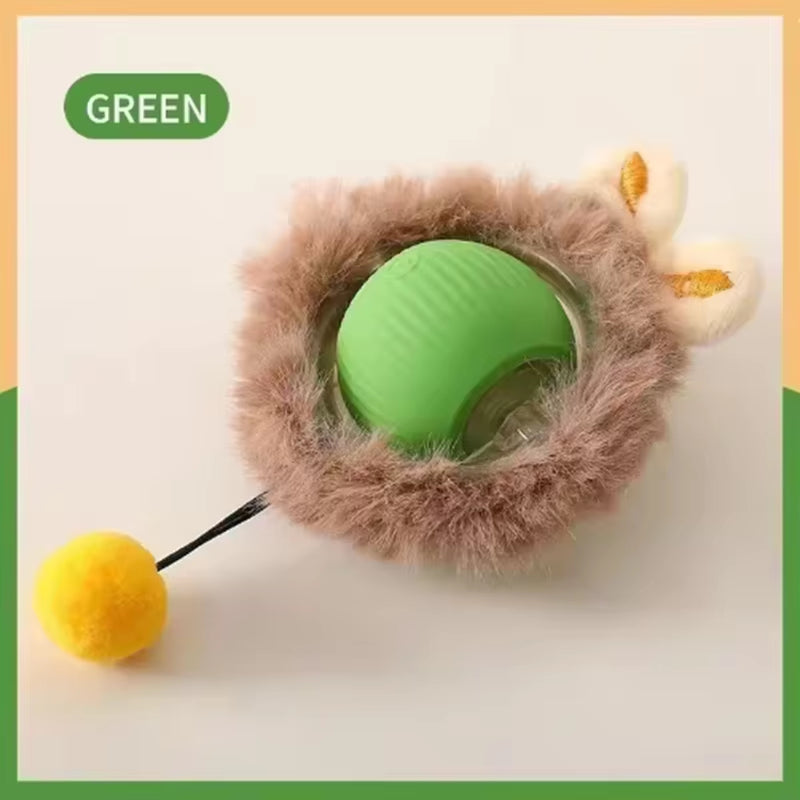 Cat Toys Cat Smart Cat Balls to Help Relieve Boredom Kitten Avoid Toys Pet Electric Rolling Ball Artifact