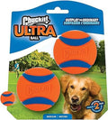Super High Bounce Ultra Ball Dog Toy, Lightweight, Bouyant Medium (2.5 Inch Diameter) Pack of 2, for Breeds 20-60 Lbs Make Fetch Happen