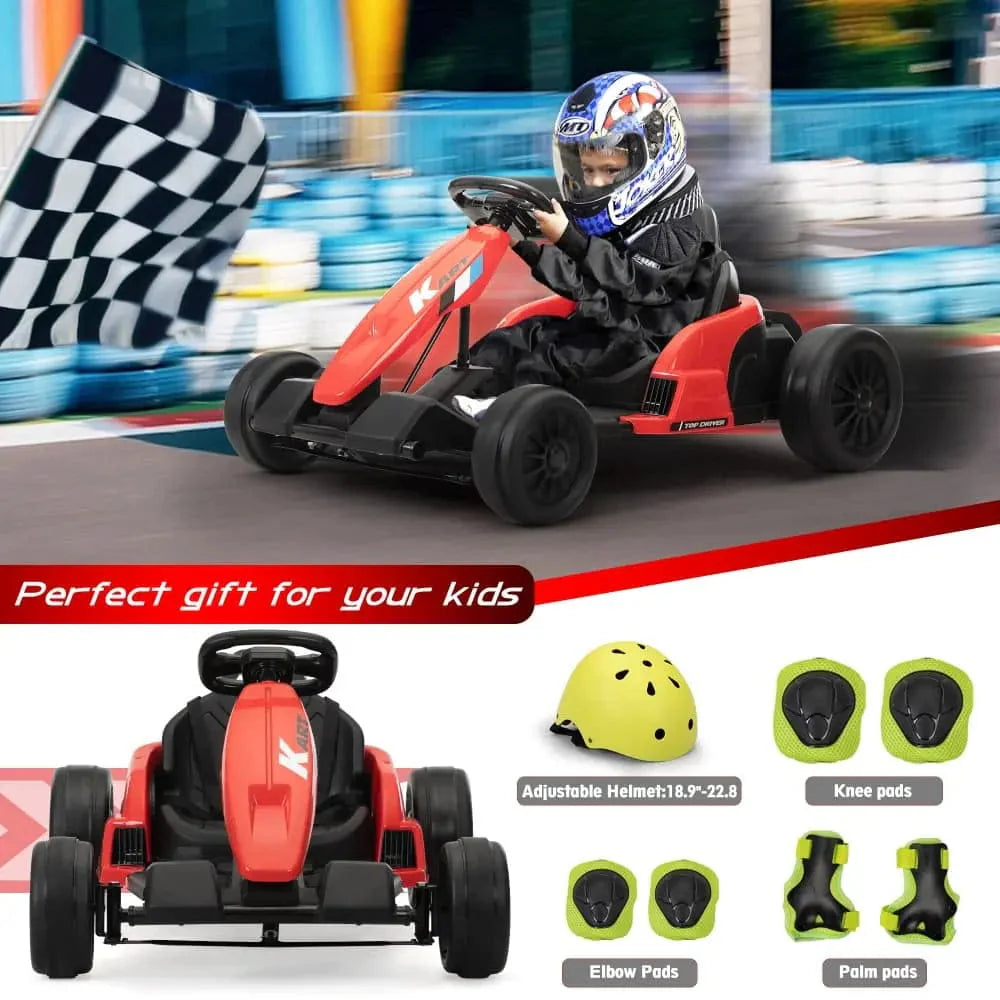 24V Electric Kids Drift Go Kart