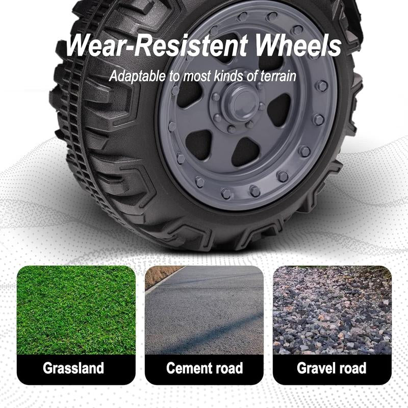 Hikiddo Kids ATV 4 Wheeler Ride-On Toy for Toddlers