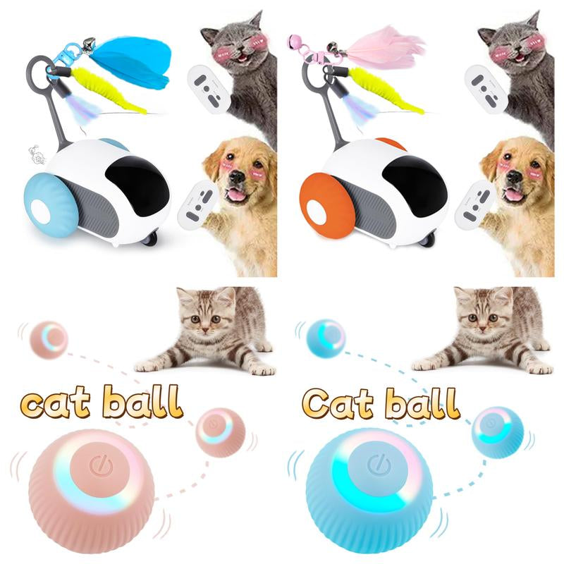 Pet Cat Remote Control Car Toys Cat Litter Deodorizing Beads