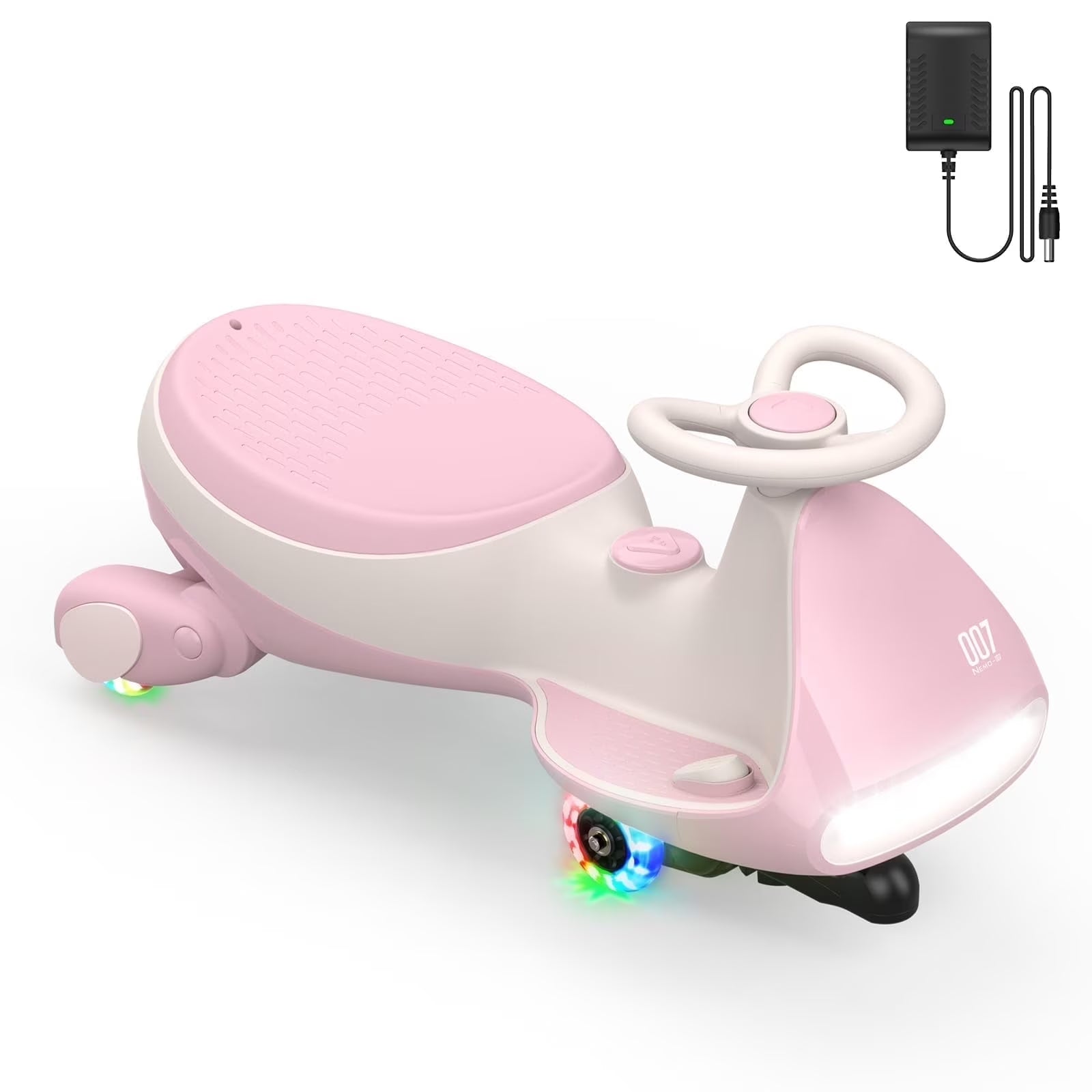 Electric Wiggle Car with Pedal Rechargeable Battery