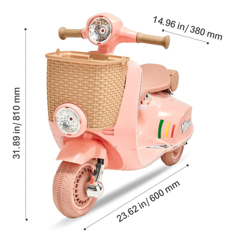 VEVOR Kids Ride on Motorcycle Powered Electric Motorcycle