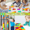 60 PCS Magnetic Building Tiles Magnetic Tiles Kids Toys 
