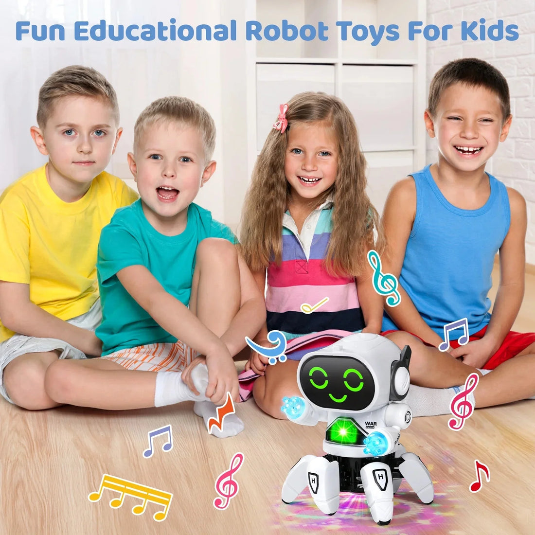 Robot Toy for Kids Smart Electronic Walking Dancing Robot 