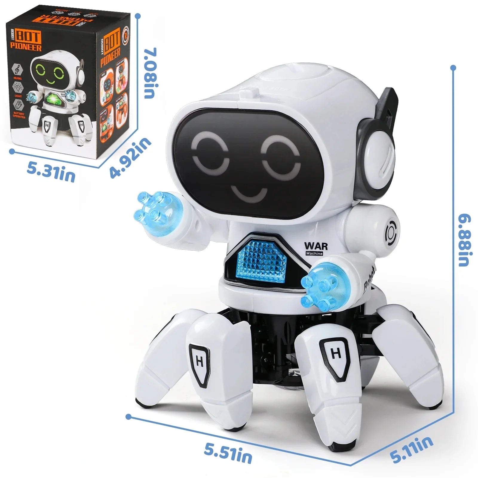Robot Toy for Kids Smart Electronic Walking Dancing Robot 
