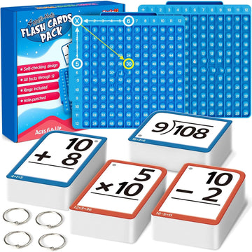 Multiplication Flash Cards Homeschool Toddler Math Games Times Table Multiplication Flash Cards for Home School Nursery
