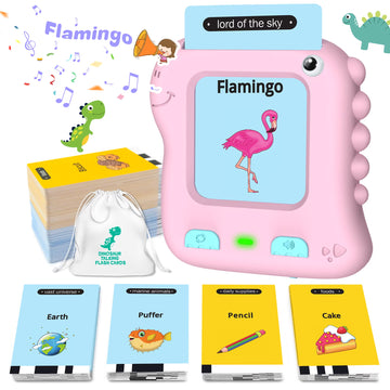 Talking Flash Cards Educational Toys, Preschool Interactive Learning Toys, 1 Pack