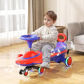 12V Electric Wiggle Car with Pedal, 2 in 1 Wiggle Car Ride on Toys for Kids Ages 3 and Up,Rechargeable Battery,Anti-Rollover Flashing Wheels,Music, Christmas Gifts,Maximum Load Capacity up to 150 Pounds Balance Bike Tricycle