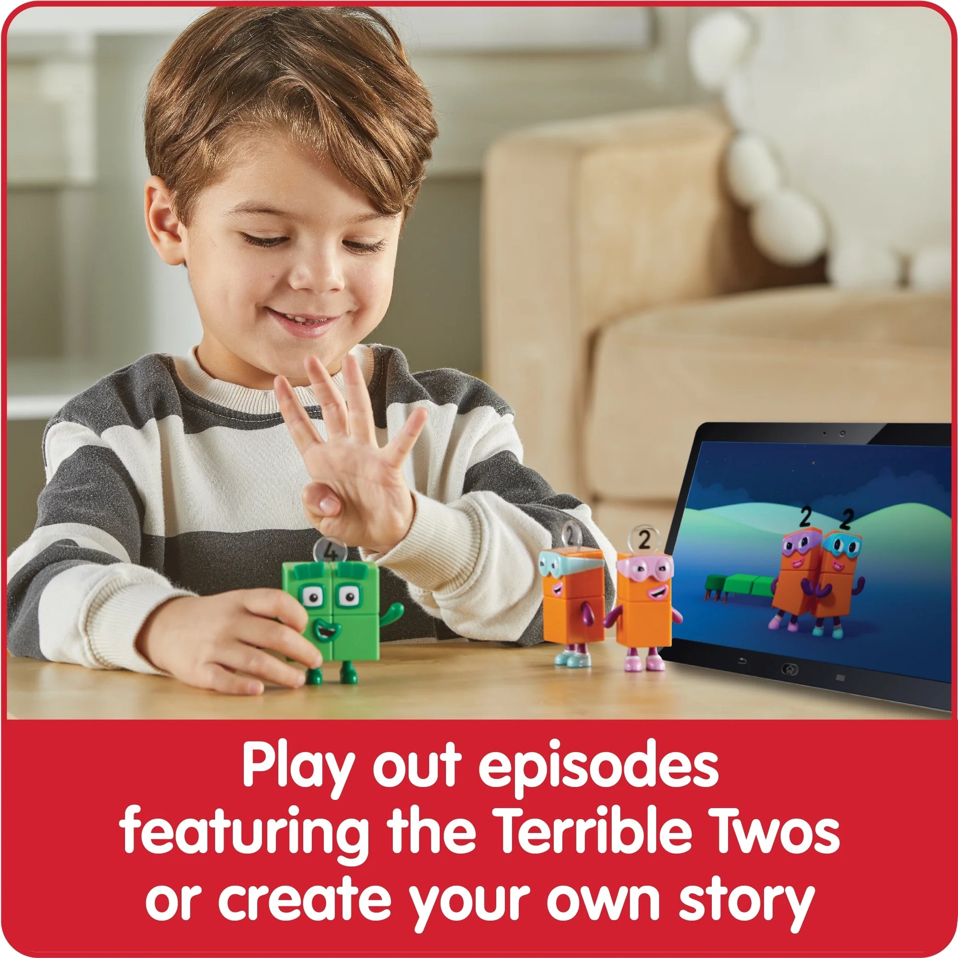 Numberblocks Four and the Terrible Twos