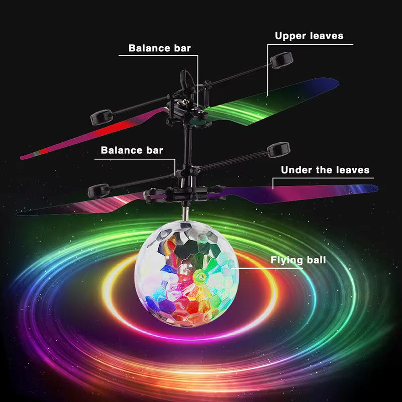 Unique Toy Gesture-Controlled Colorful Luminous ball